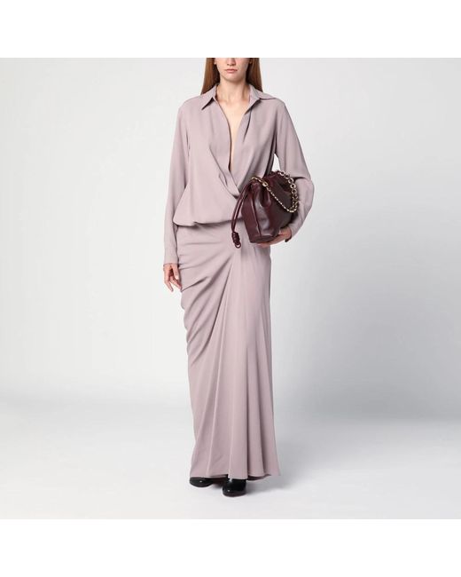 Dries Van Noten Purple Maxi Skirts