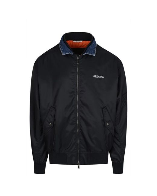 Valentino Black Light Jackets for men