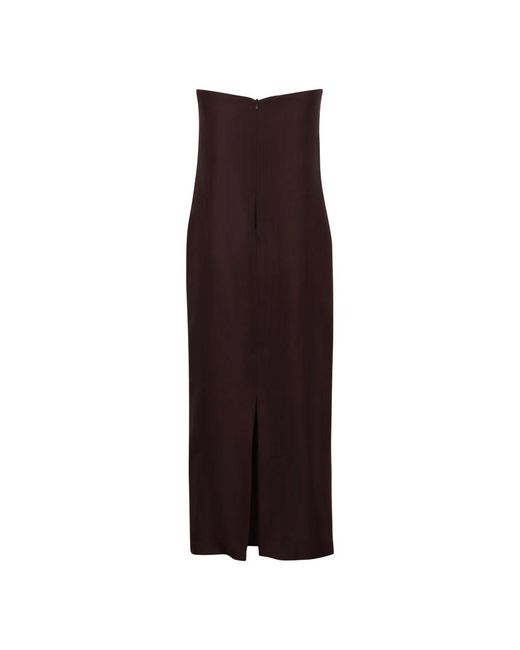 Loulou de Saison Brown Midi Dresses