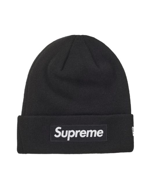 Supreme Box Logo Beanie in Black für Herren