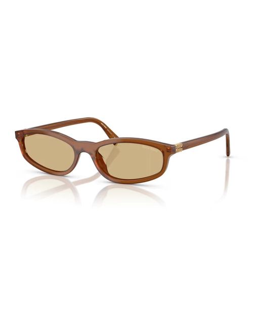 Miu Miu Metallic Sunglasses