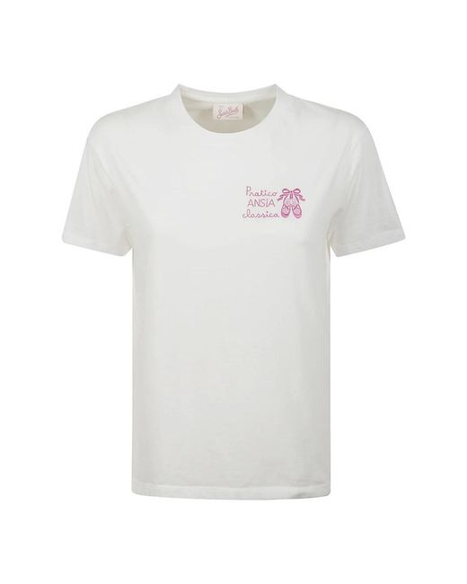 Mc2 Saint Barth White T-Shirts