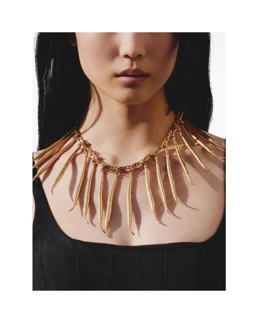 Jacquemus Metallic Necklaces