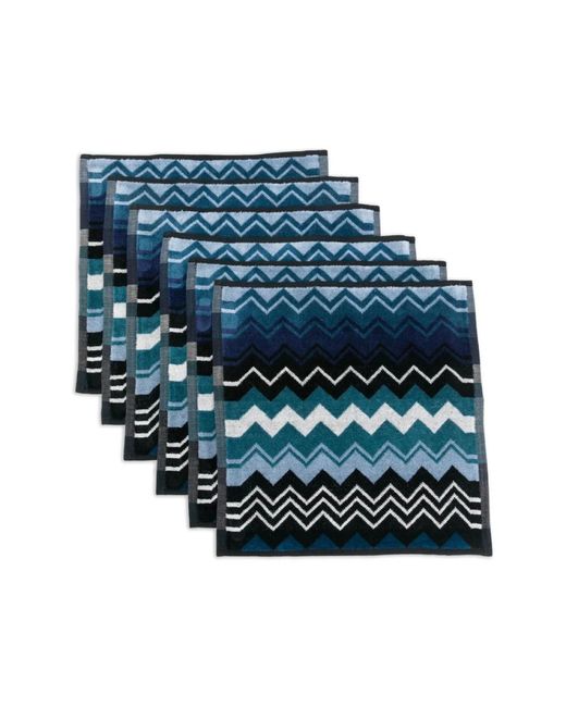 Missoni Giacomo Handdoeken in het Blue