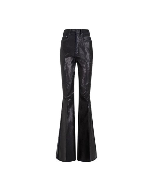 Jeans > flared jeans Rick Owens en coloris Black