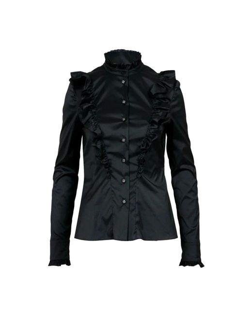 Philosophy Di Lorenzo Serafini Black Blouse