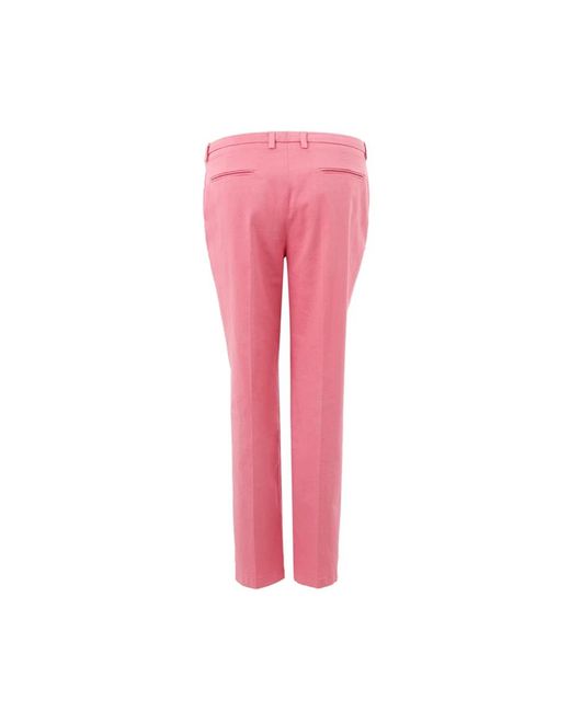Lardini Pink Slim-Fit Trousers