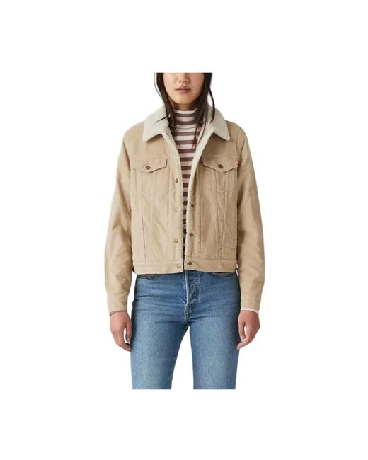 Faux Fur & Shearling Jackets Levi's de color Blue