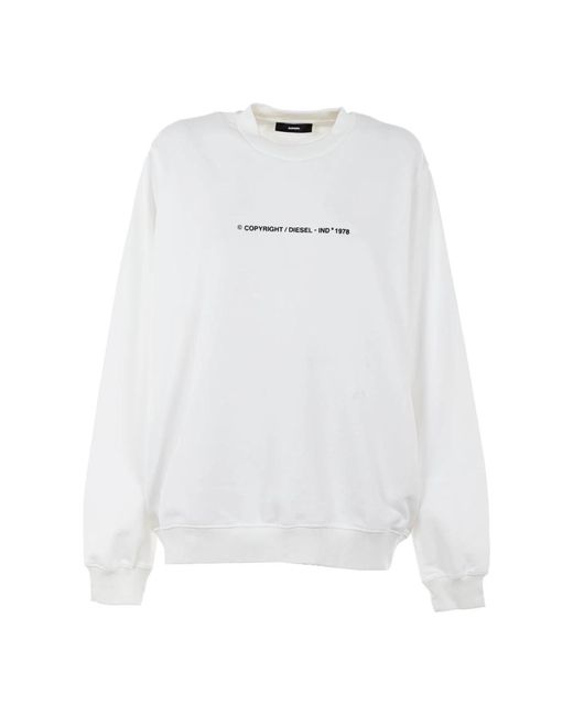 Sweatshirts di DIESEL in White