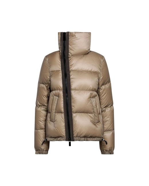 Sacai Brown Winter Jackets
