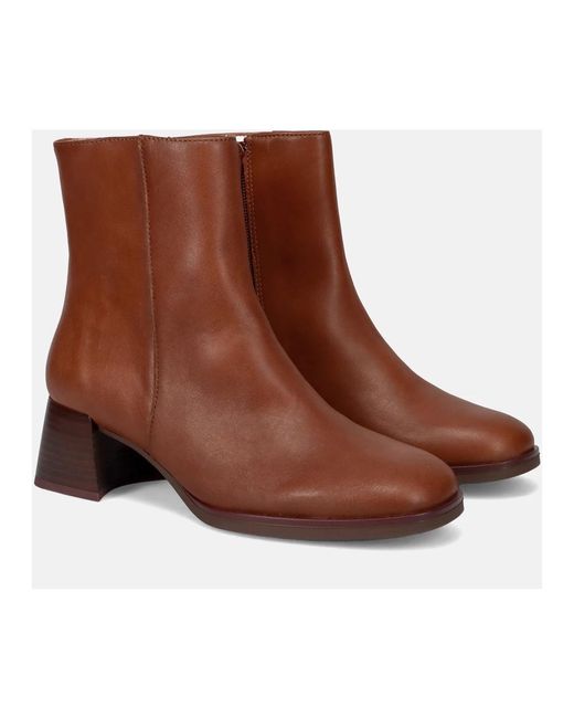Hispanitas Brown Heeled Boots