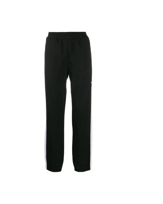 MSGM Broeken ,Zwart ,Katoen Pantaloni in het Black voor heren