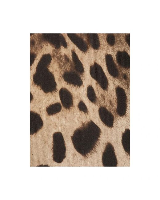 Dolce & Gabbana Black Silky Scarves
