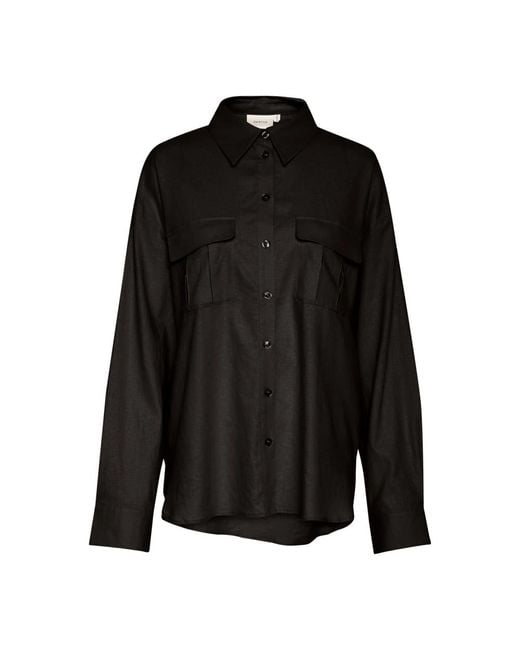 Shirts Gestuz de color Black