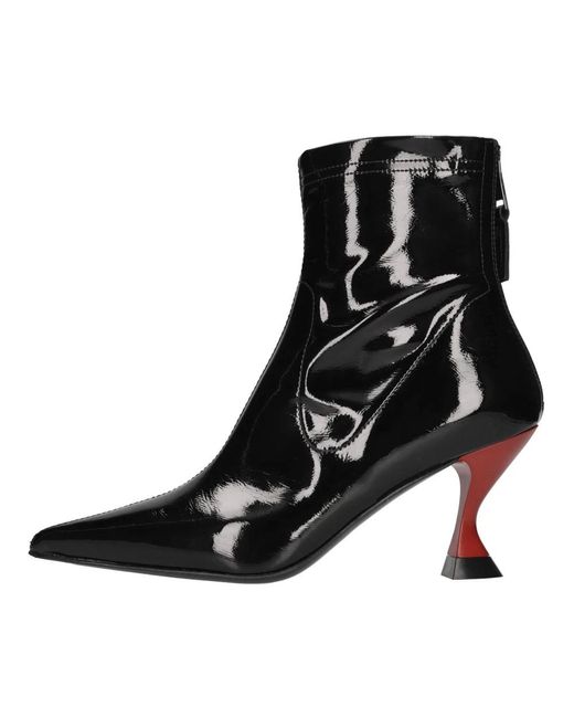 Strategia Black Heeled Boots