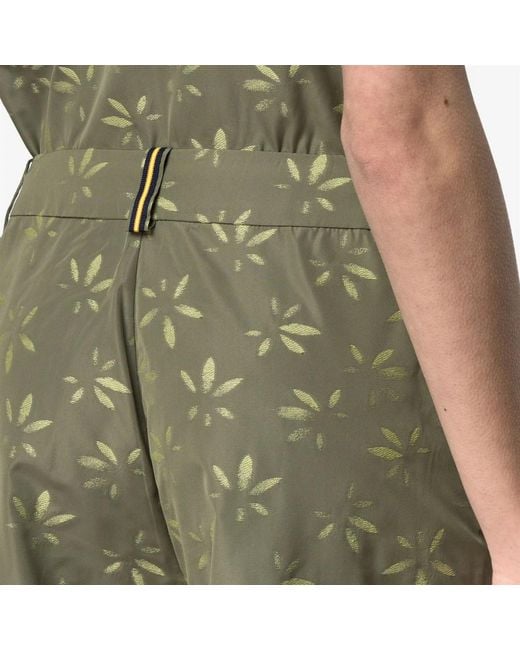 K-Way Green Casual Shorts