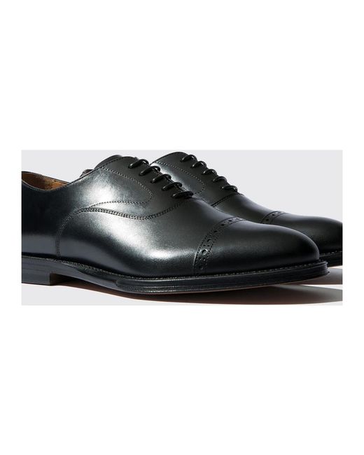 Scarosso Black Laced Shoes for men