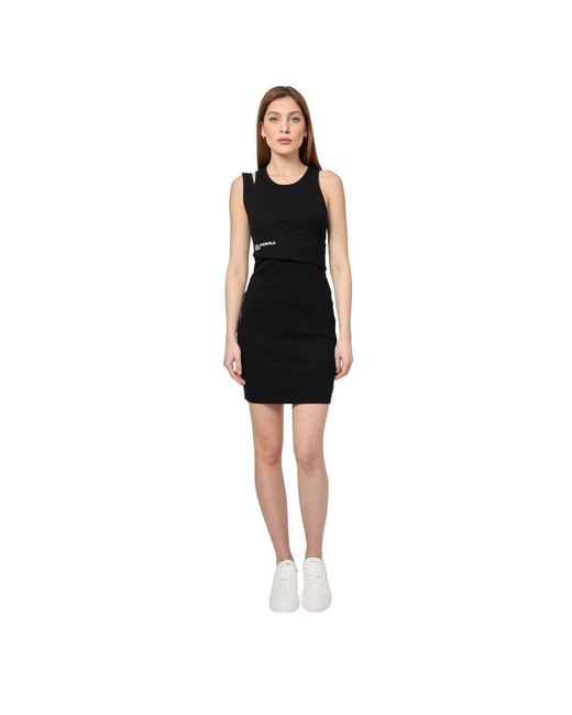 Karl Lagerfeld Black Kleider Schwarz