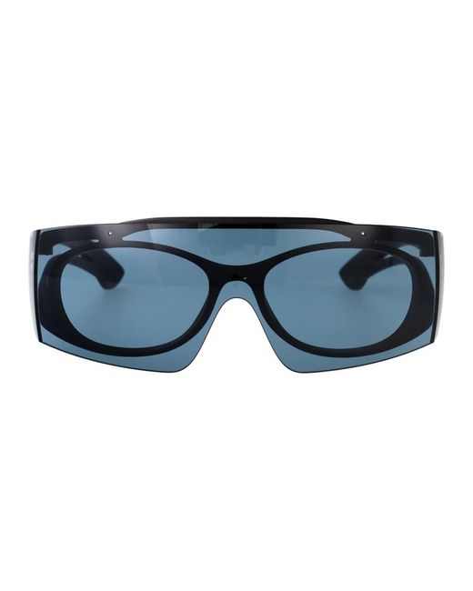McQueen Blue Sunglasses