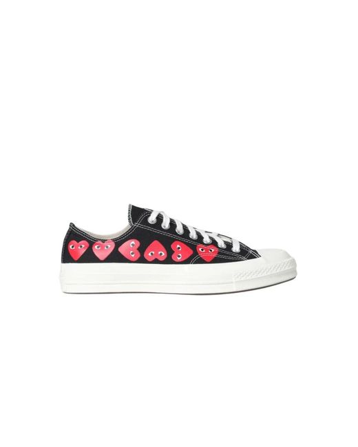 COMME DES GARÇONS PLAY Red Sneakers for men