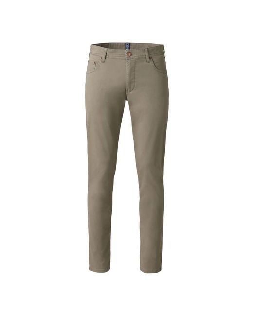 Meyer Gray Slim-Fit Trousers for men