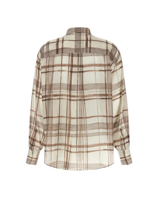 Brunello Cucinelli Natural Shirts