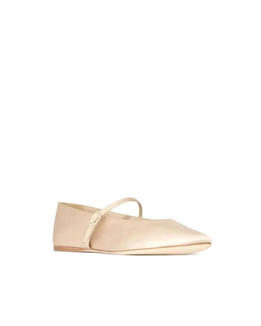Saint Laurent Natural Ballerina Shoes