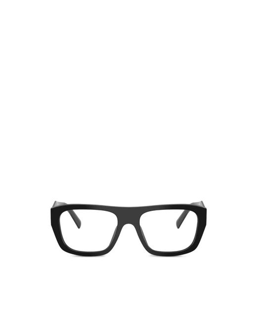 Prada Black D07Vu Eyeglasses