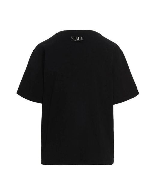 Khaite Black T-Shirts