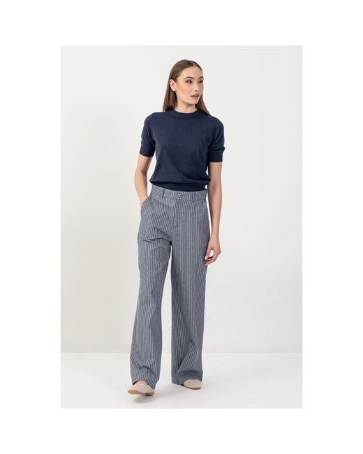 Kocca Blue Round-Neck Knitwear