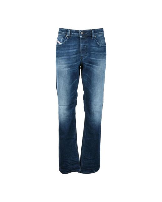 Jeans in cotone ed elastan di DIESEL in Blue da Uomo