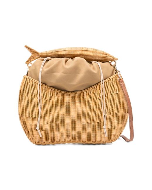 Serpui Metallic Handbags