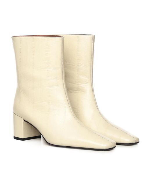 Giuliano Galiano Natural Heeled Boots