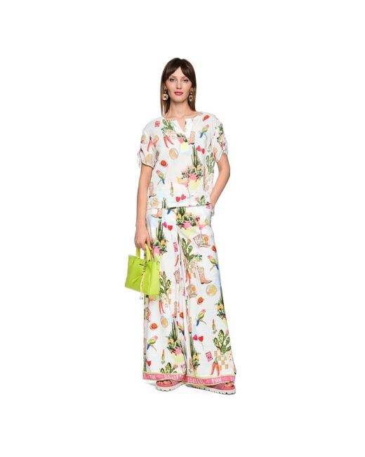 Marc Cain White Blouses