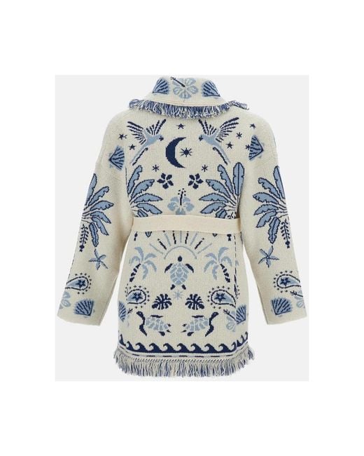 Alanui Blue Cardigans