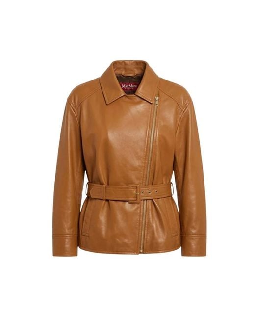 Max Mara Giusto Jacket in het Brown