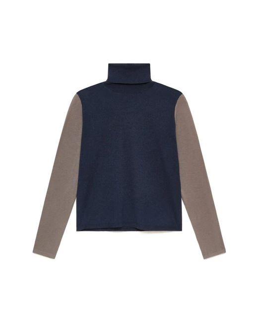 Maliparmi Blue Turtlenecks