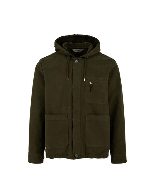 Aspesi Green Light Jackets for men