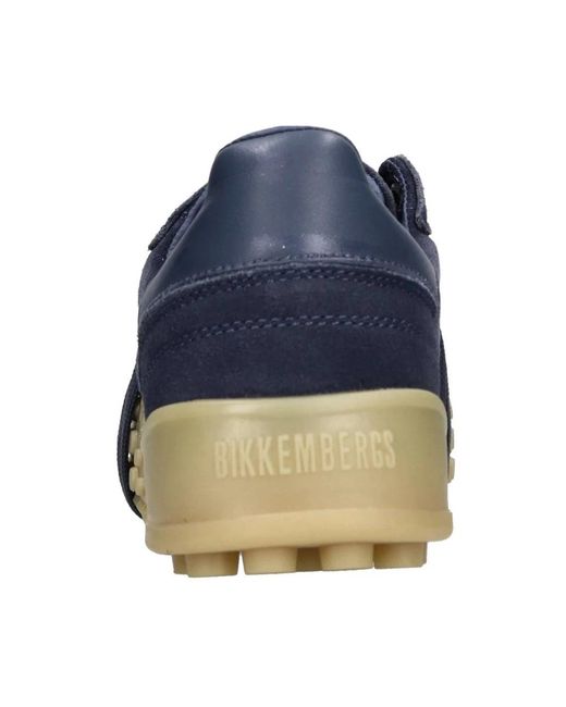 Bikkembergs Blue Sneakers for men