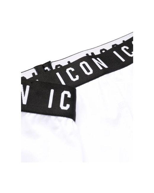 DSquared² White Bottoms for men