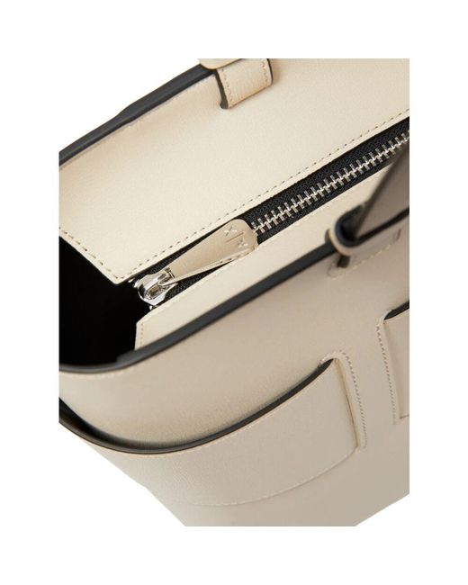 ARMANI EXCHANGE Natural Trendige Shopper Tasche Mit Monogramm