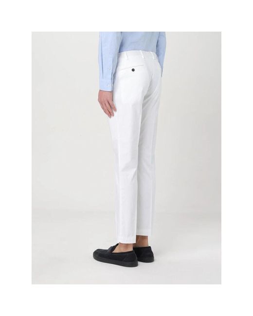 PT Torino Blue Suit Trousers for men