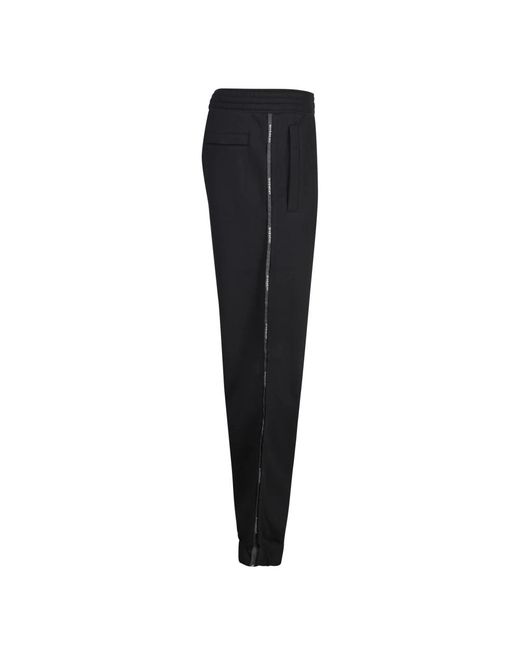 Givenchy Broeken ,Zwart ,Katoen Zwarte Track Pants Stijlvol Comfortabel Look in het Black voor heren