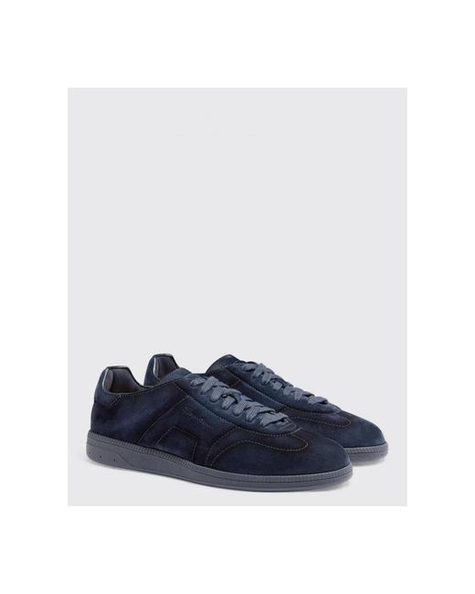 Santoni Blue Dbs Oly Low-Top Sneakers for men