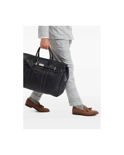 Brunello Cucinelli Black Laptop Bags & Cases for men