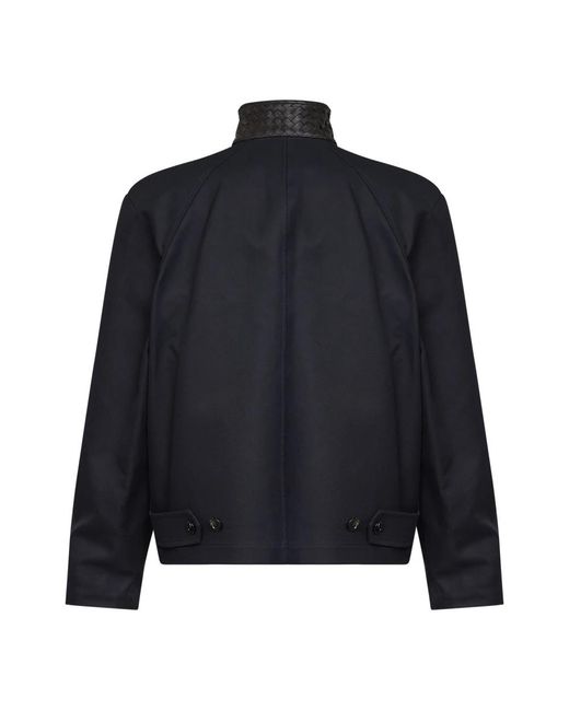 Bottega Veneta Black Bomber Jackets for men