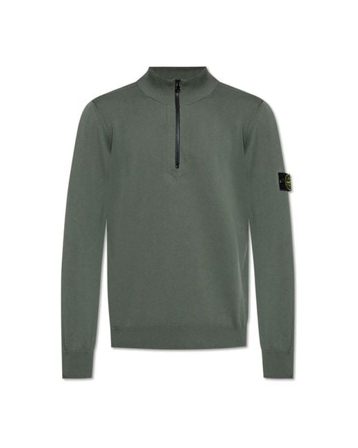 Turtlenecks Stone Island de hombre de color Green
