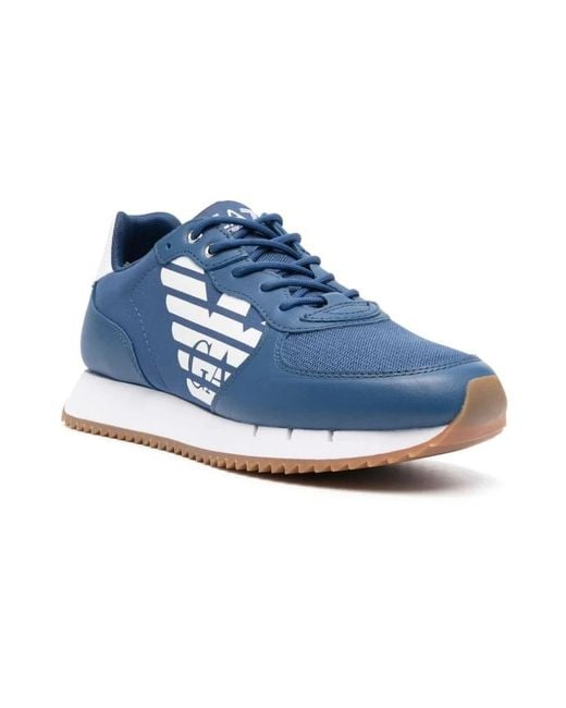 EA7 Blue Sneakers