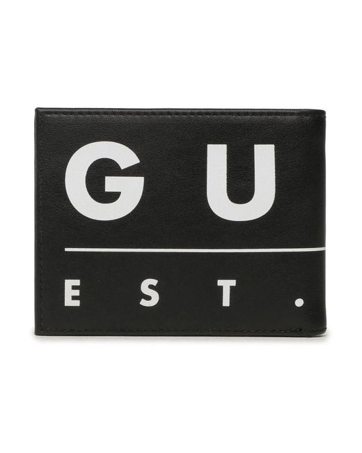 Wallets & Cardholders Guess de hombre de color Black