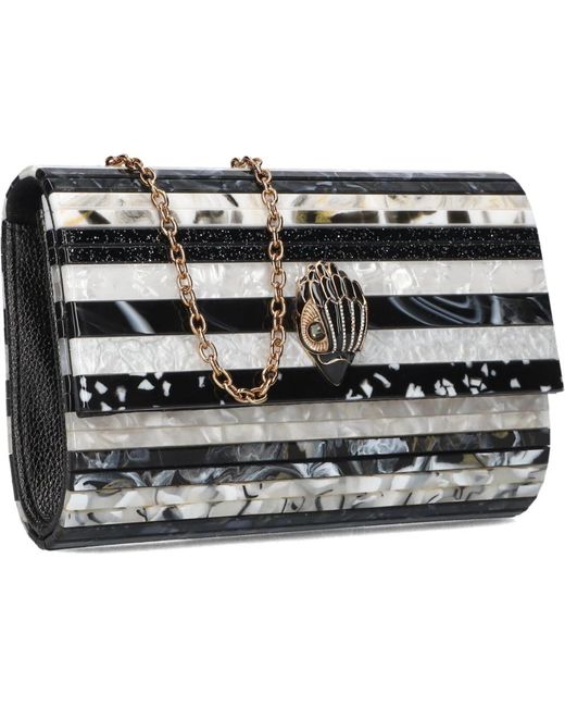 Kurt Geiger Clutches in het Metallic